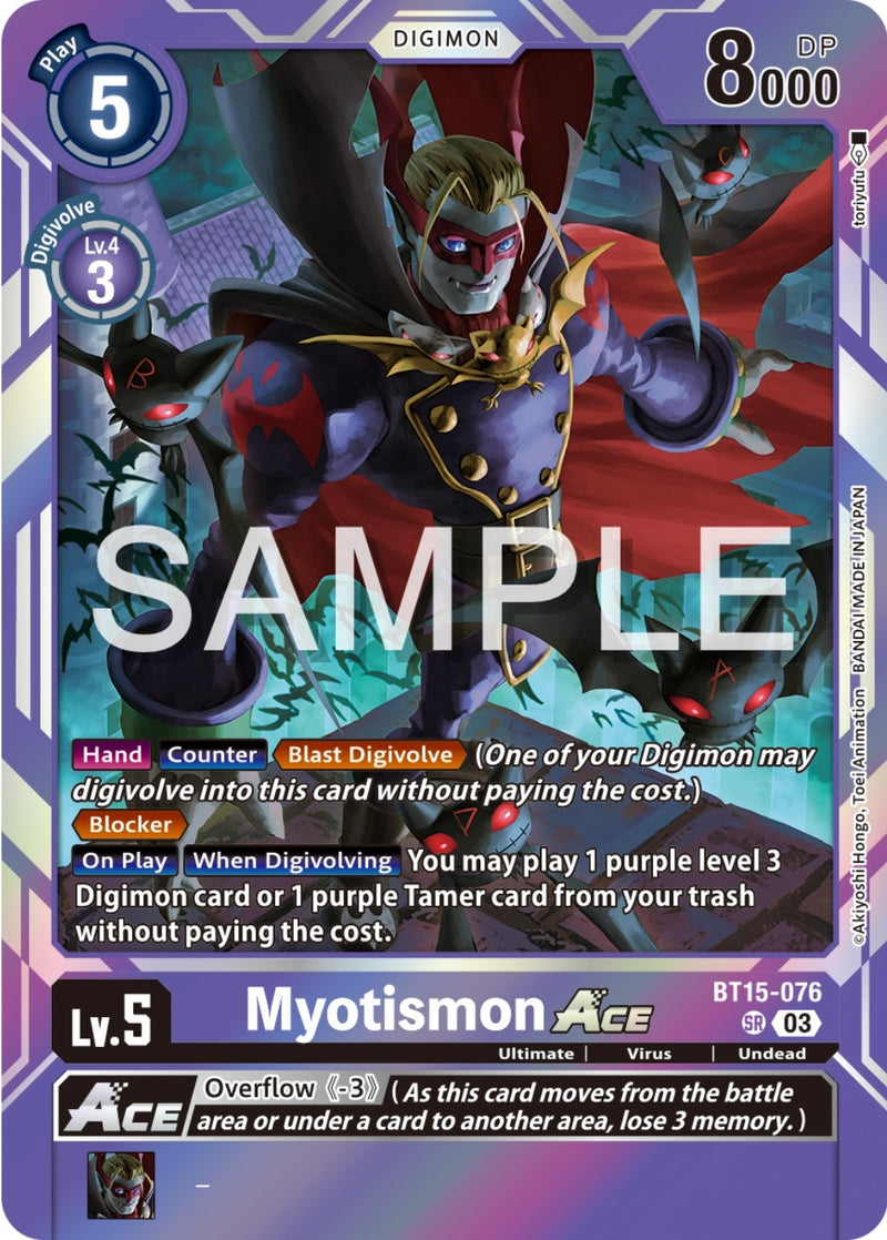 Image for Myotismon ACE [Exceed Apocalypse]