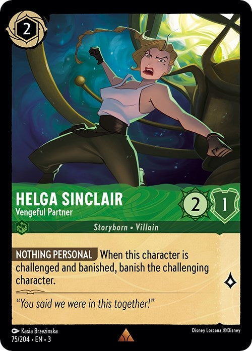 Helga Sinclair Vengeful Partner (75/204) [3]