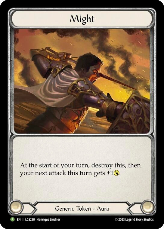 Image for Might // Vigor - LGS230 [Flesh and Blood: Promo Cards]