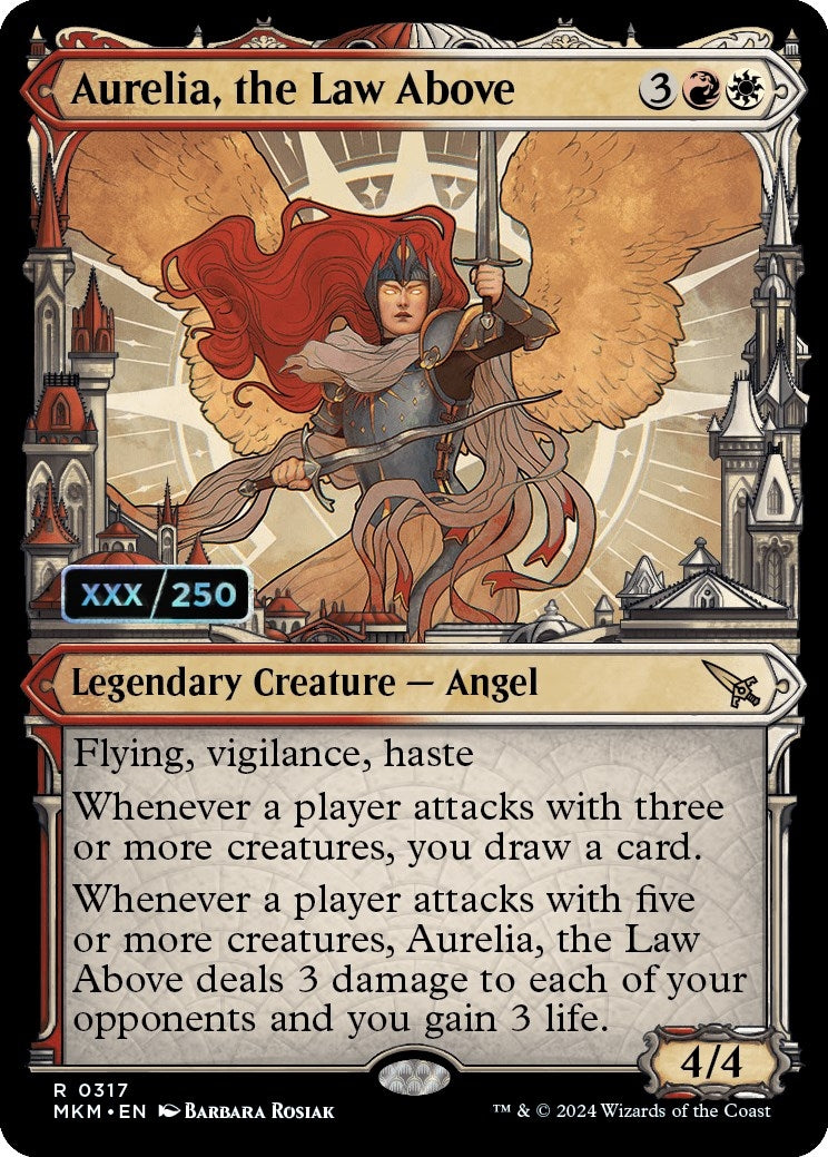 Aurelia the Law Above Serial Numbered (317) [MKM]