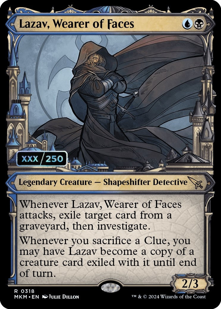 Lazav Wearer of Faces Serial Numbered (318) [MKM]