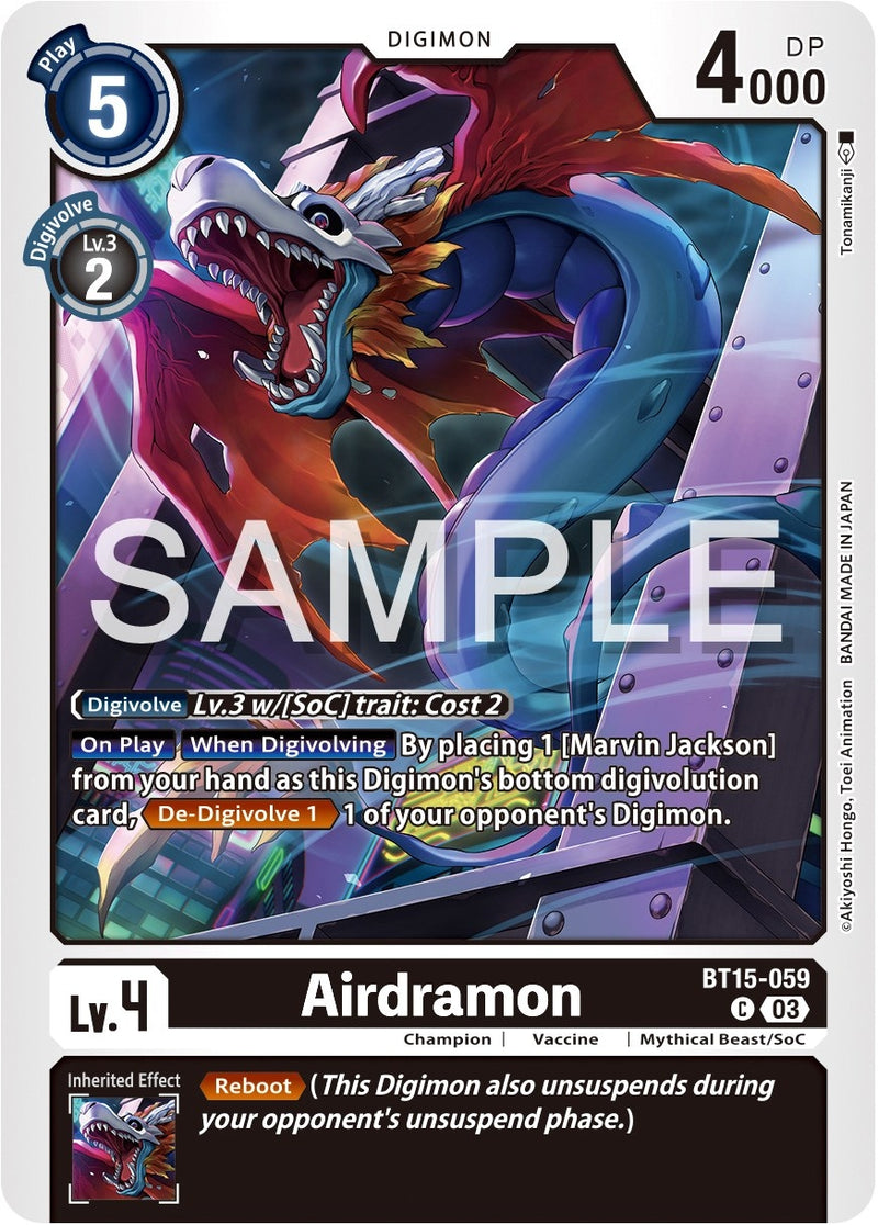 Image for Airdramon [Exceed Apocalypse]