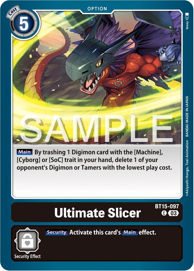 Image for Ultimate Slicer [Exceed Apocalypse]