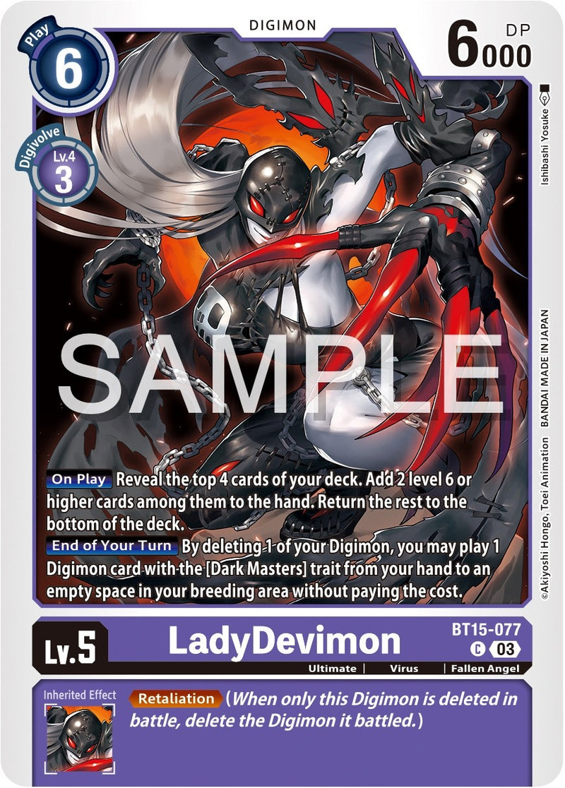 Image for LadyDevimon [Exceed Apocalypse]