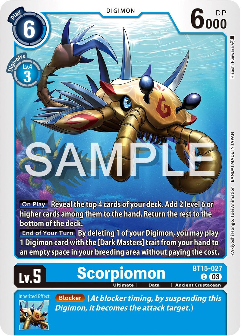 Image for Scorpiomon [Exceed Apocalypse]