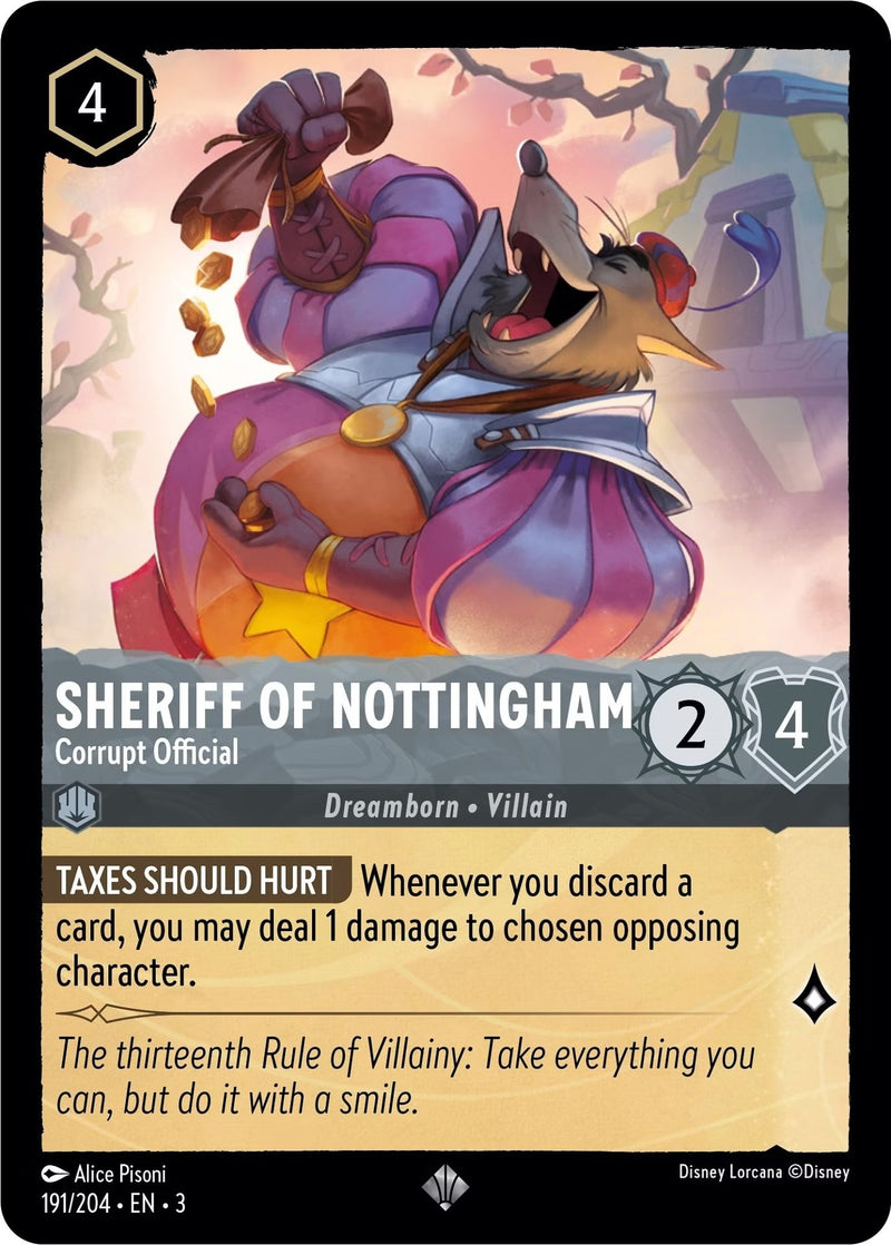 Sheriff of Nottingham Corrupt Official (191/204) [3]