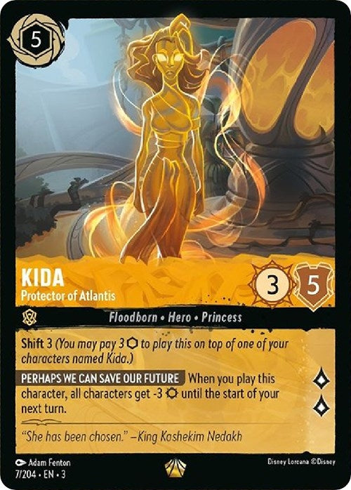Kida Protector of Atlantis (7/204) [3]