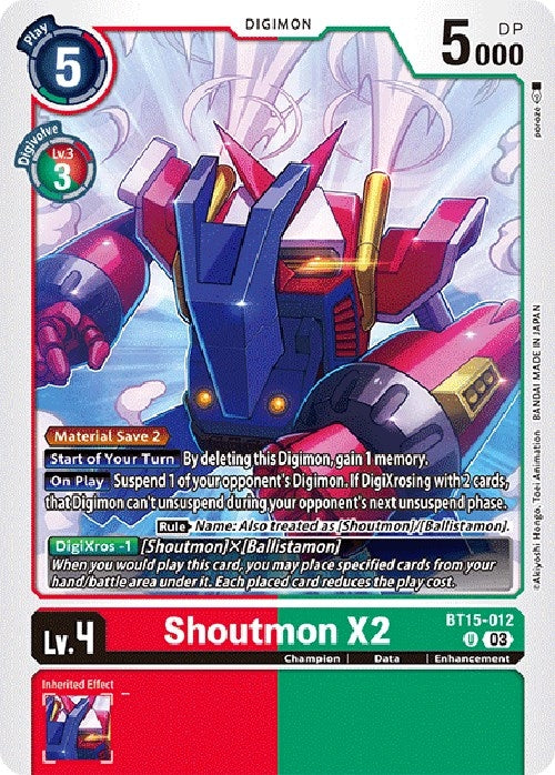 Image for Shoutmon X2 [Exceed Apocalypse]