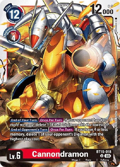 Image for Cannondramon [Exceed Apocalypse]