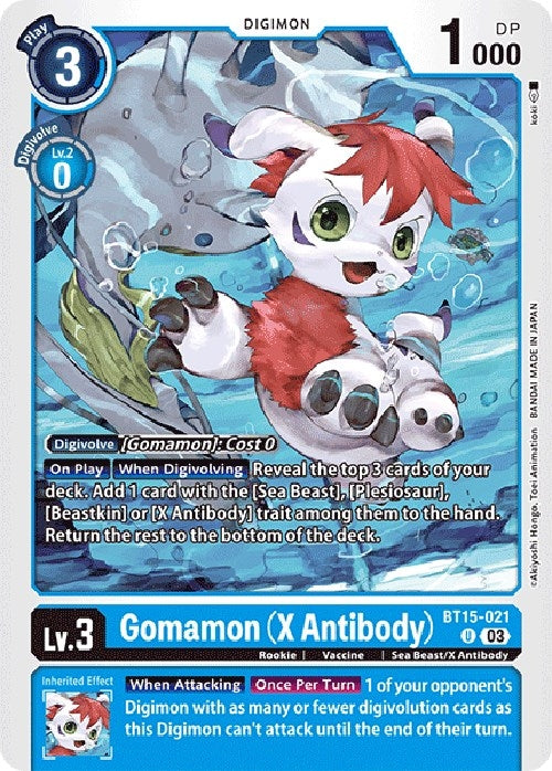 Image for Gomamon (X Antibody) [Exceed Apocalypse]