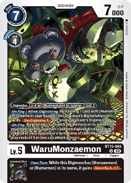 Image for WaruMonzaemon [Exceed Apocalypse]