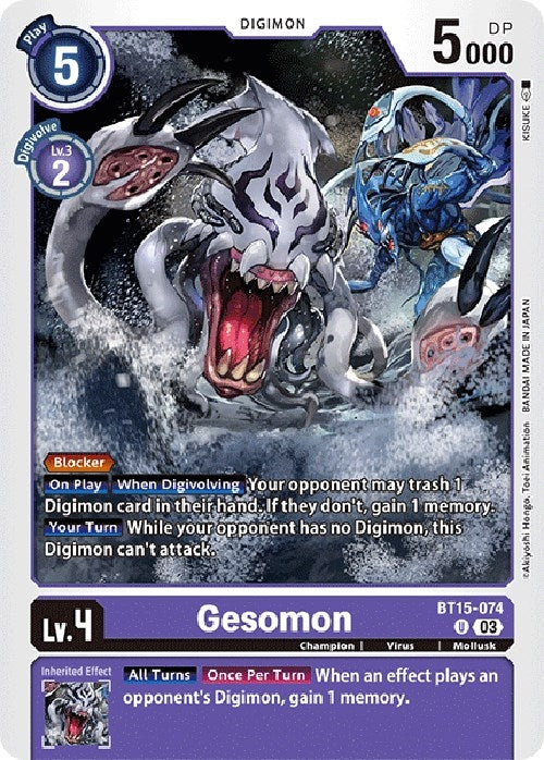 Image for Gesomon [Exceed Apocalypse]