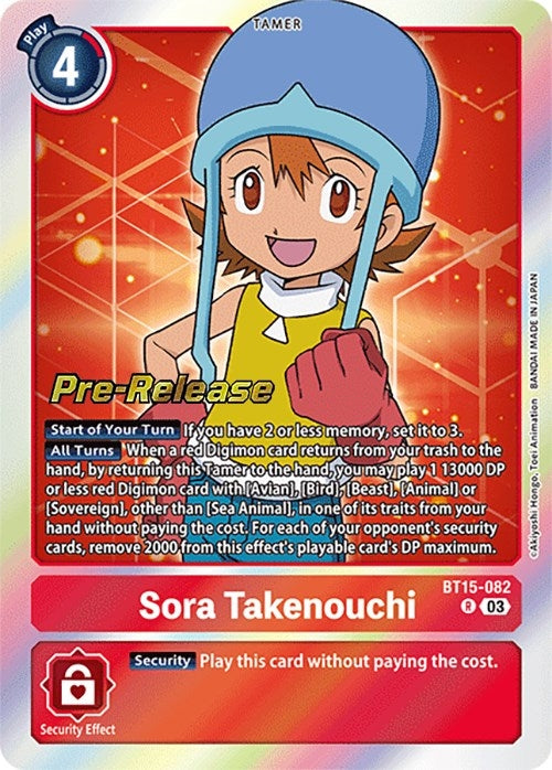 Image for Sora Takenouchi [Exceed Apocalypse Pre-Release Cards]