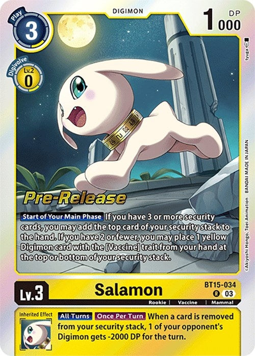 Image for Salamon [Exceed Apocalypse Pre-Release Cards]
