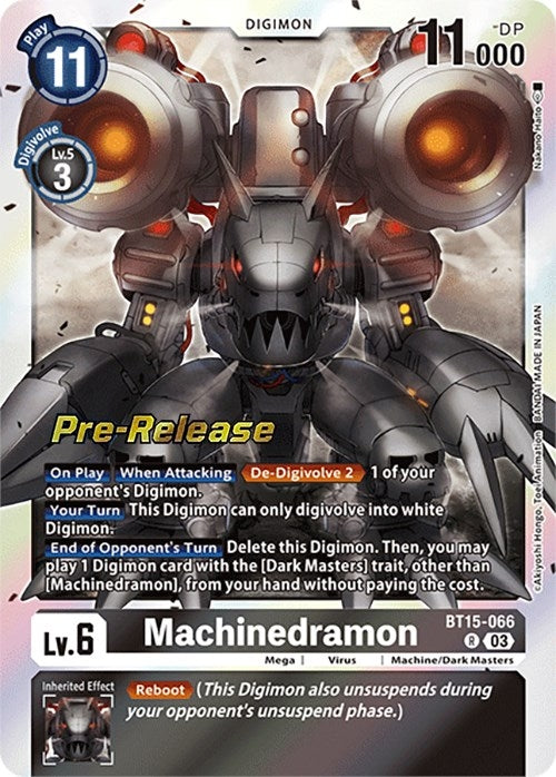 Image for Machinedramon [Exceed Apocalypse Pre-Release Cards]