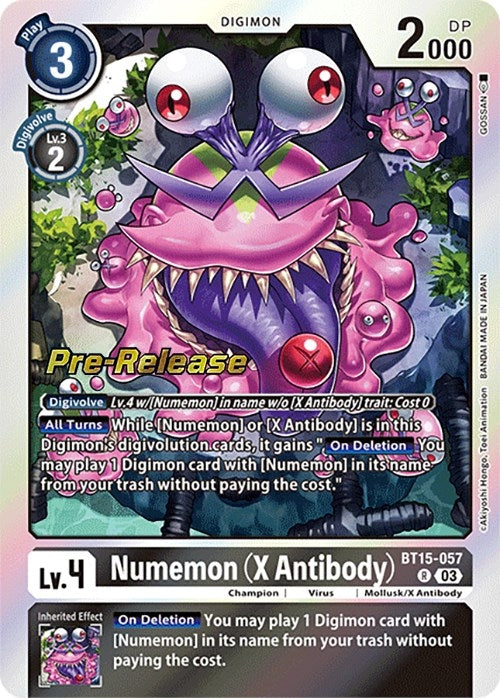 Image for Numemon (X Antibody) [Exceed Apocalypse Pre-Release Cards]