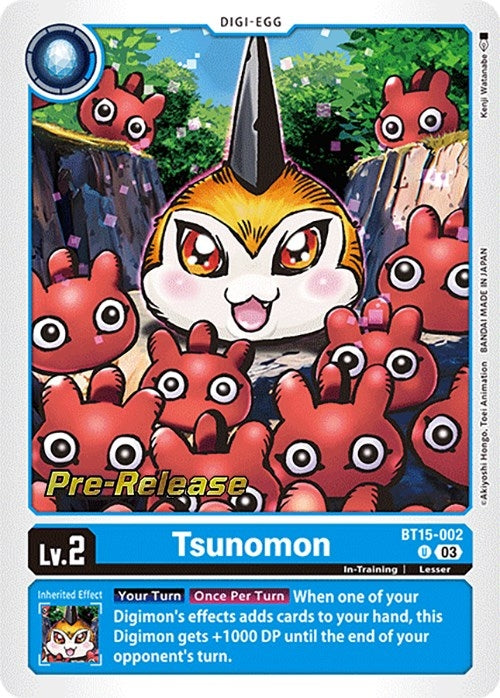 Image for Tsunomon [Exceed Apocalypse Pre-Release Cards]