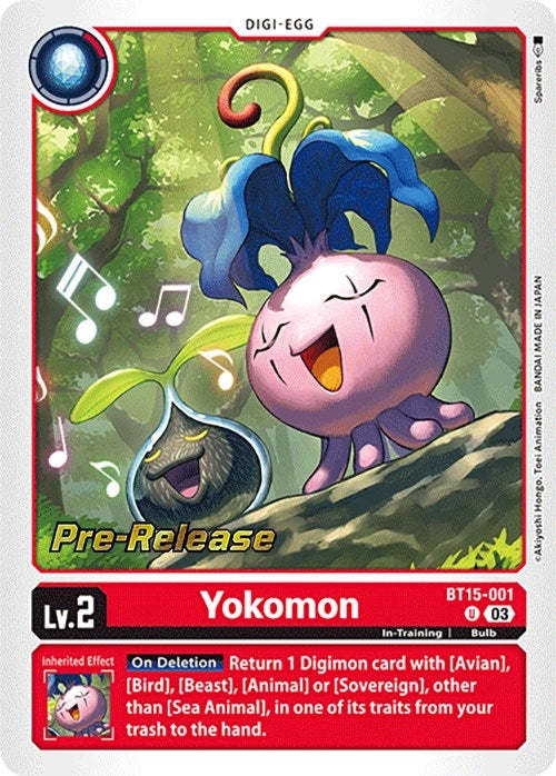 Image for Yokomon [Exceed Apocalypse Pre-Release Cards]