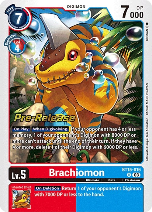 Image for Brachiomon [Exceed Apocalypse Pre-Release Cards]