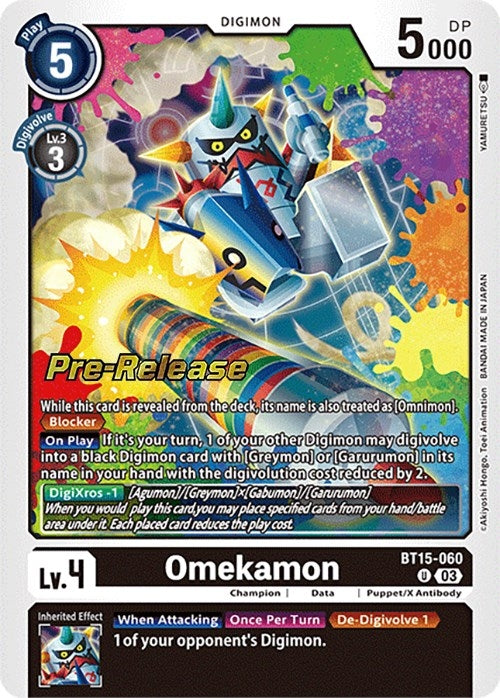 Image for Omekamon [Exceed Apocalypse Pre-Release Cards]