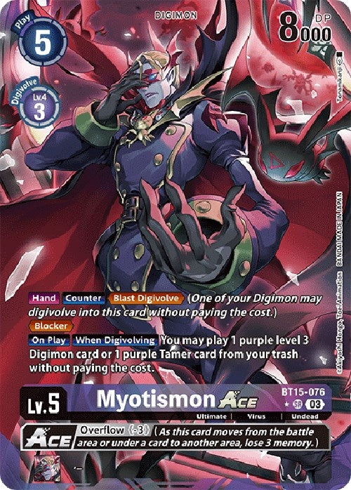 Image for Myotismon ACE (Alternate Art) [Exceed Apocalypse]