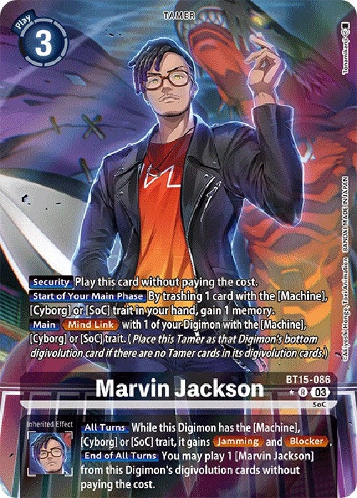 Image for Marvin Jackson (Alternate Art) [Exceed Apocalypse]
