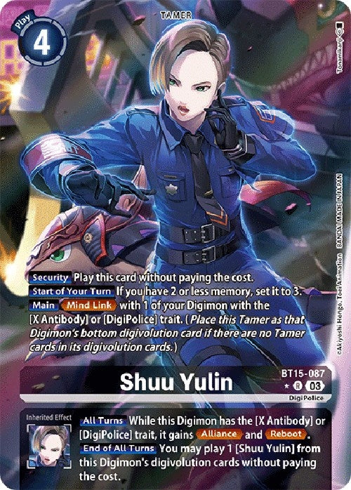 Image for Shuu Yulin (Alternate Art) [Exceed Apocalypse]