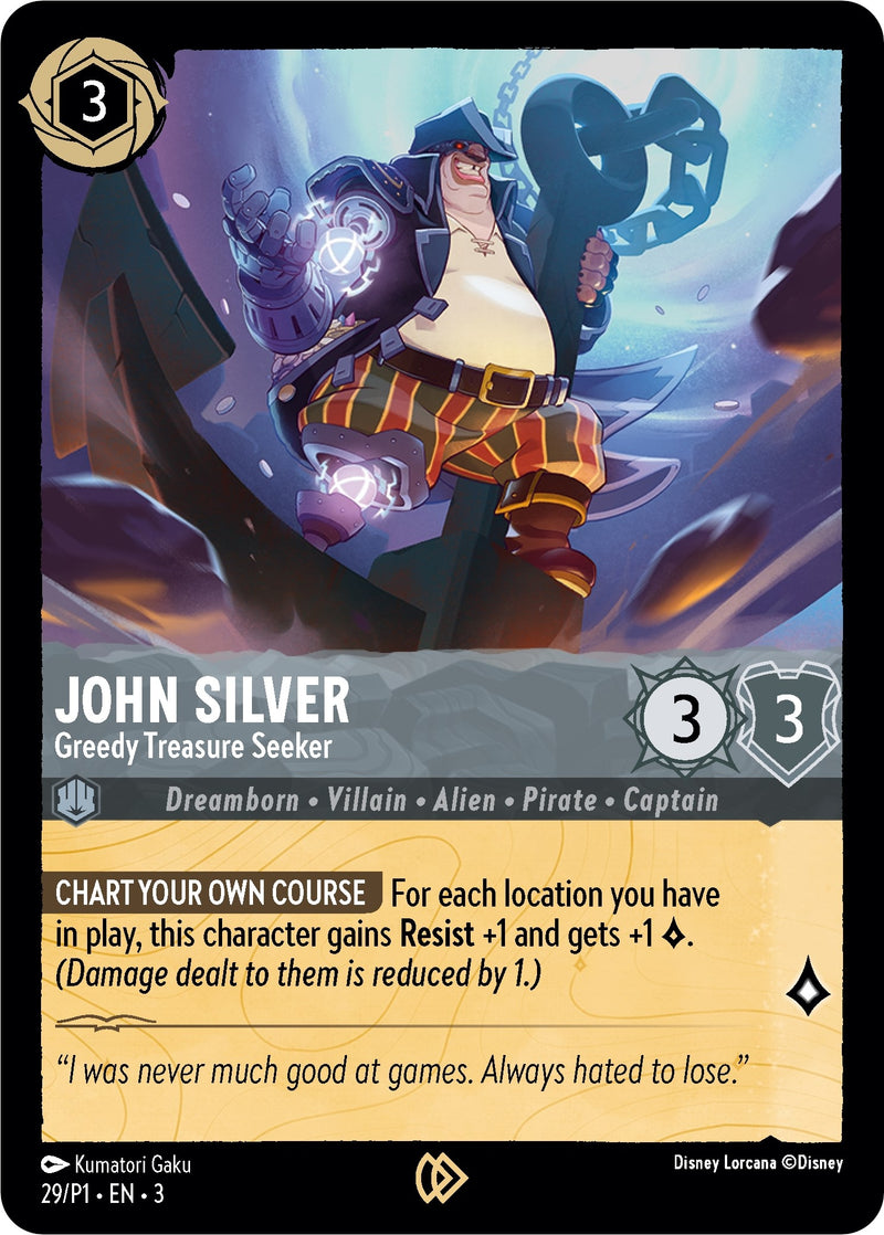 John Silver Greedy Treasure Seeker (29) [DLPC]