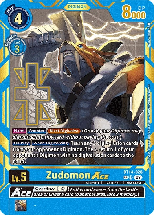 Image for Zudomon ACE (Special Rare) [Exceed Apocalypse]