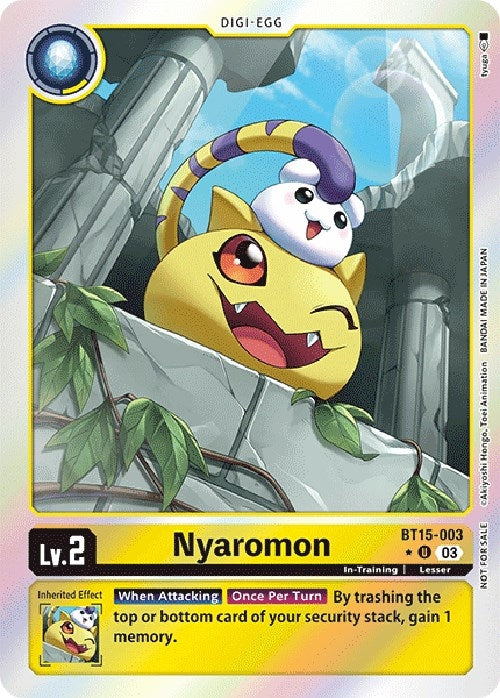 Image for Nyaromon (Exceed Apocalypse Box Promotion Pack) [Exceed Apocalypse]