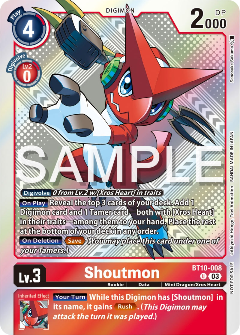 Image for Shoutmon (Exceed Apocalypse Pre-Release Winner) [Exceed Apocalypse Pre-Release Cards]