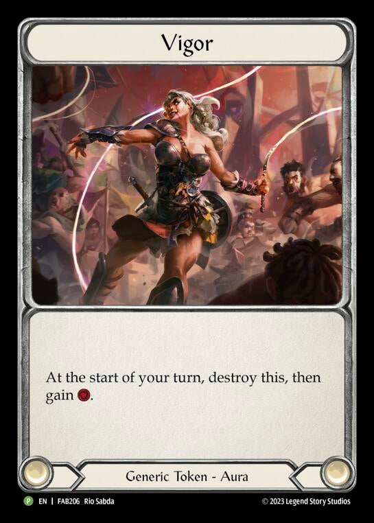 Image for Vigor - FAB206 [Flesh and Blood: Promo Cards]