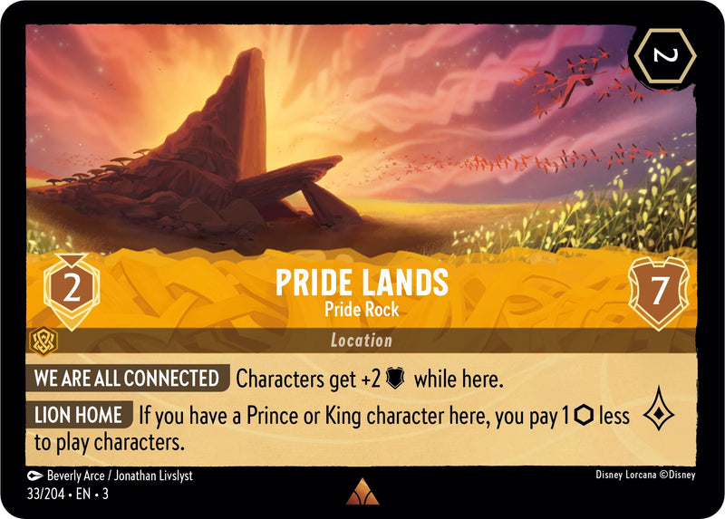 Pride Lands Pride Rock (33/204) [3]