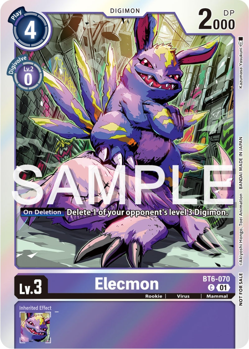 Image for Elecmon (Official Tournament Pack Vol.12) [Double Diamond]
