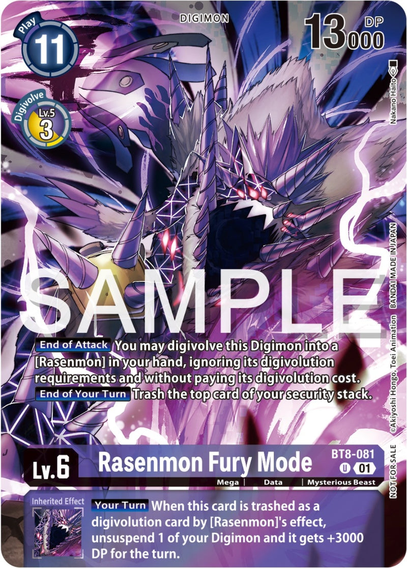 Image for Rasenmon Fury Mode (Official Tournament Pack Vol.12) [New Awakening]