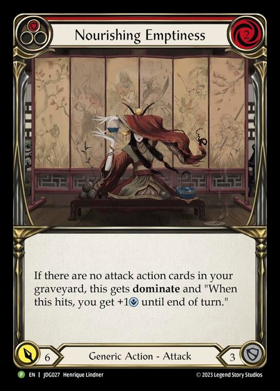 Image for Nourishing Emptiness - JDG027 [Flesh and Blood: Promo Cards]