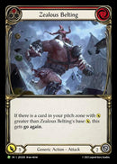 Image for Zealous Belting (Red) - JDG028 [Flesh and Blood: Promo Cards]
