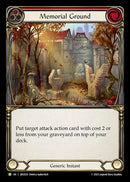 Image for Memorial Ground (Red) - JDG029 [Flesh and Blood: Promo Cards]