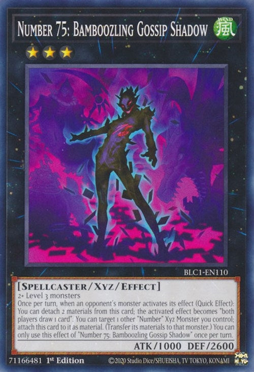 number 75 bamboozling gossip shadow (BLC1-EN110) [BLC1]