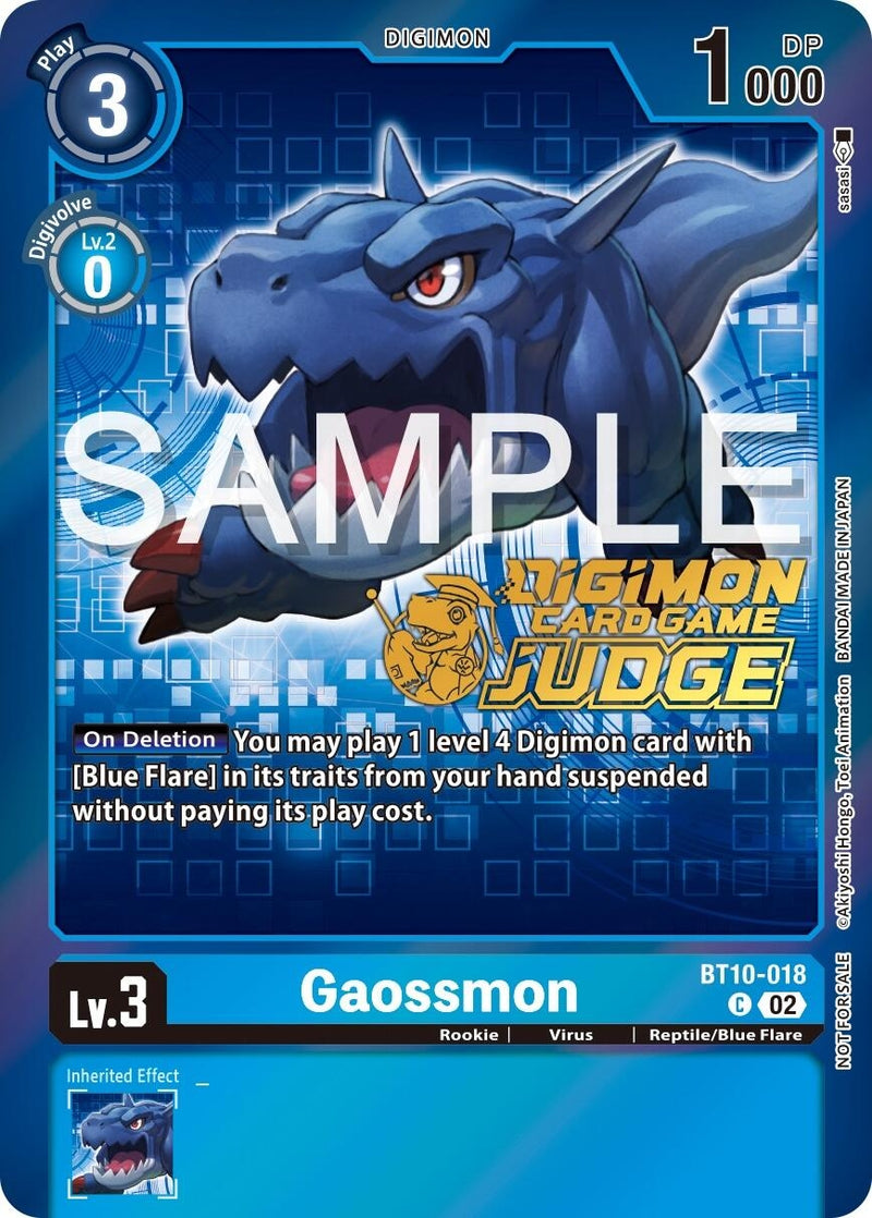 Image for Gaossmon (Judge Pack 5) [Xros Encounter]