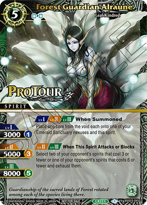 Forest Guardian Alraune X Rare Special Pack Vol 3 (BSS03-065) [BSSP]