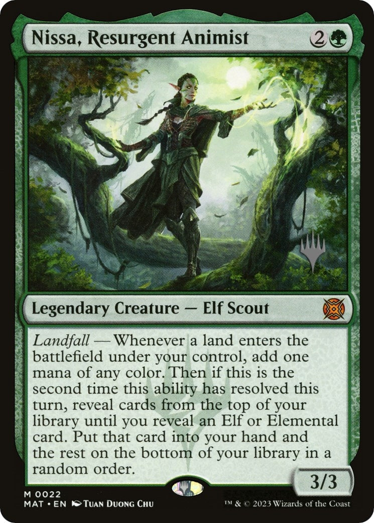 Nissa Resurgent Animist (22) [PPMKM]