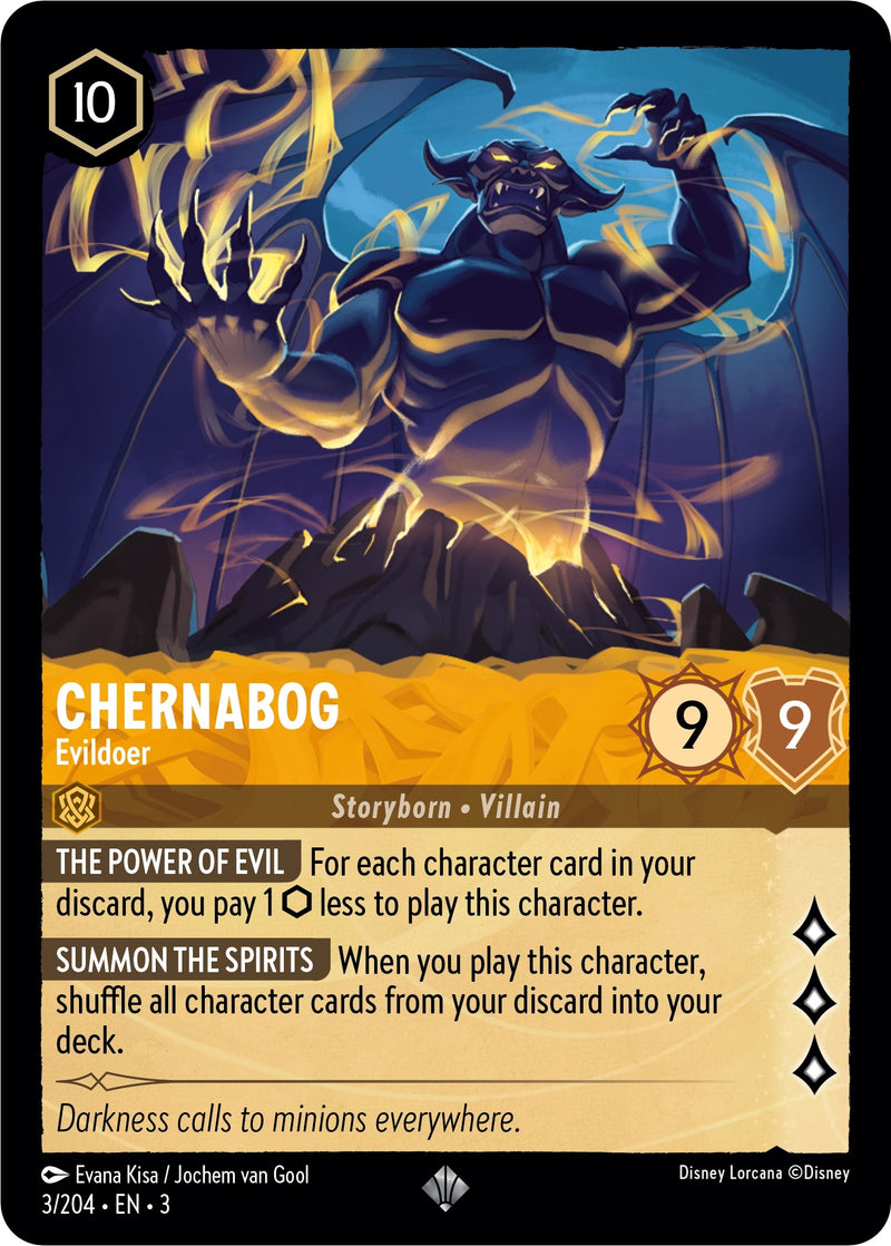 Chernabog Evildoer (3/204) [3]