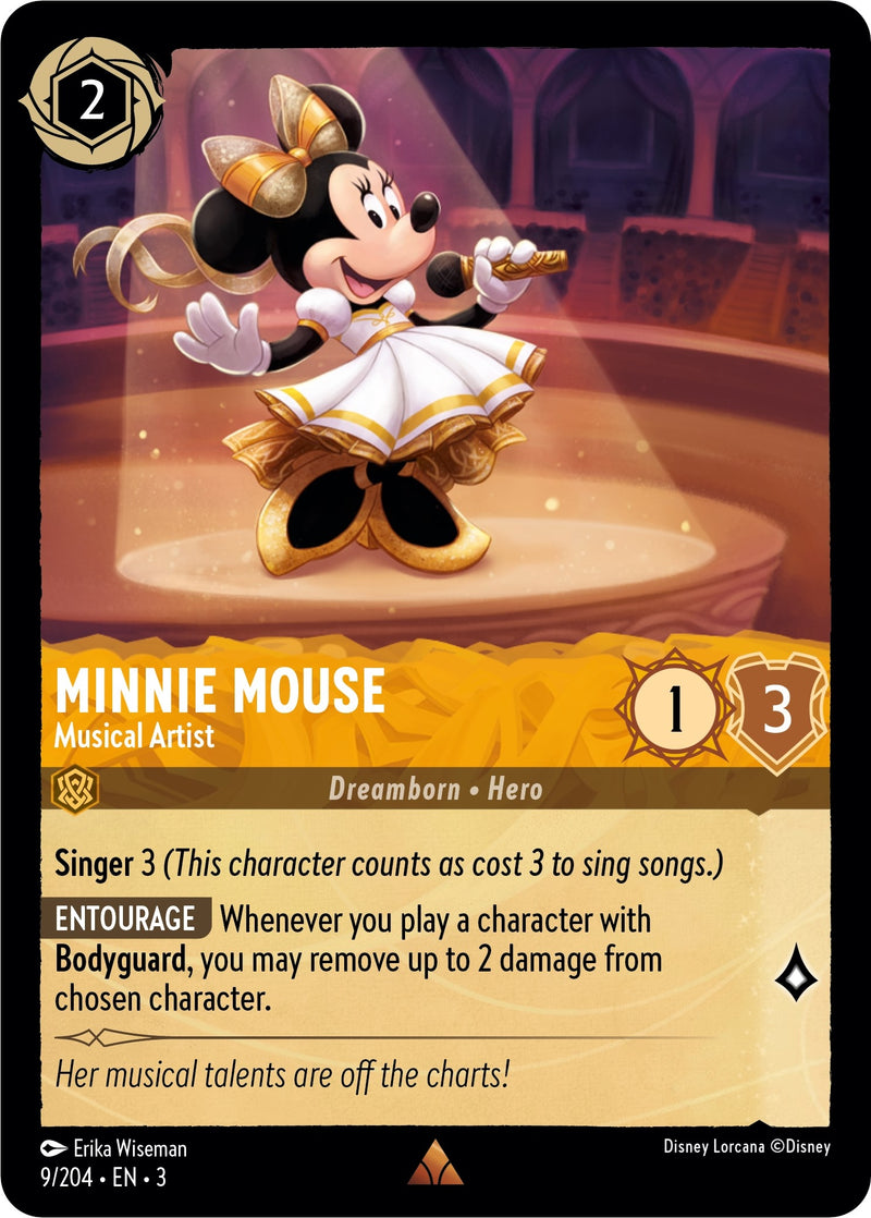 Minnie Mouse Musical Artist (9/204) [3]