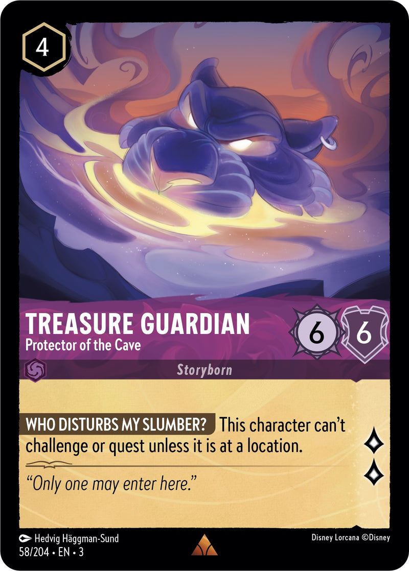 Treasure Guardian Protector of the Cave (58/204) [3]