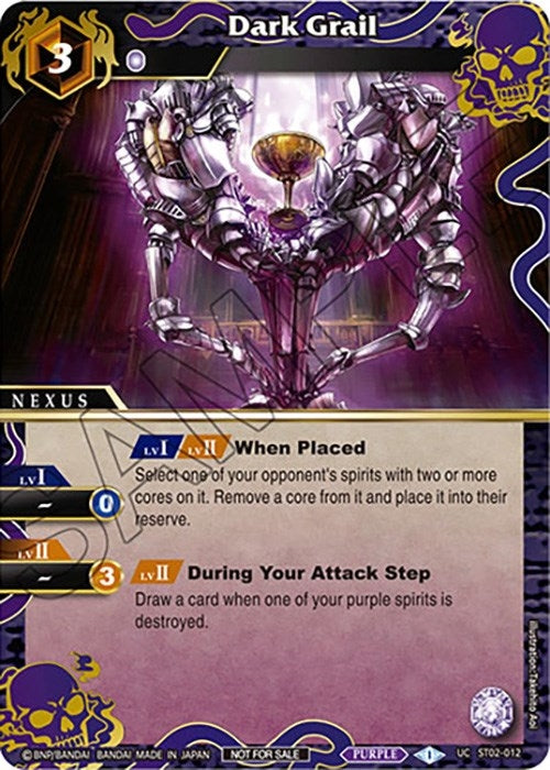 Dark Grail Finalist Card Set Vol 4 (ST02-012) [LEP]
