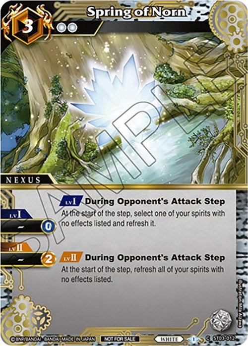 Spring of Norn Event Pack Vol 4 (ST03-012) [LEP]