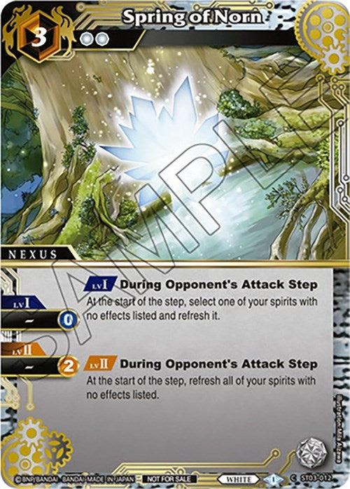 Spring of Norn Finalist Card Set Vol 4 (ST03-012) [LEP]