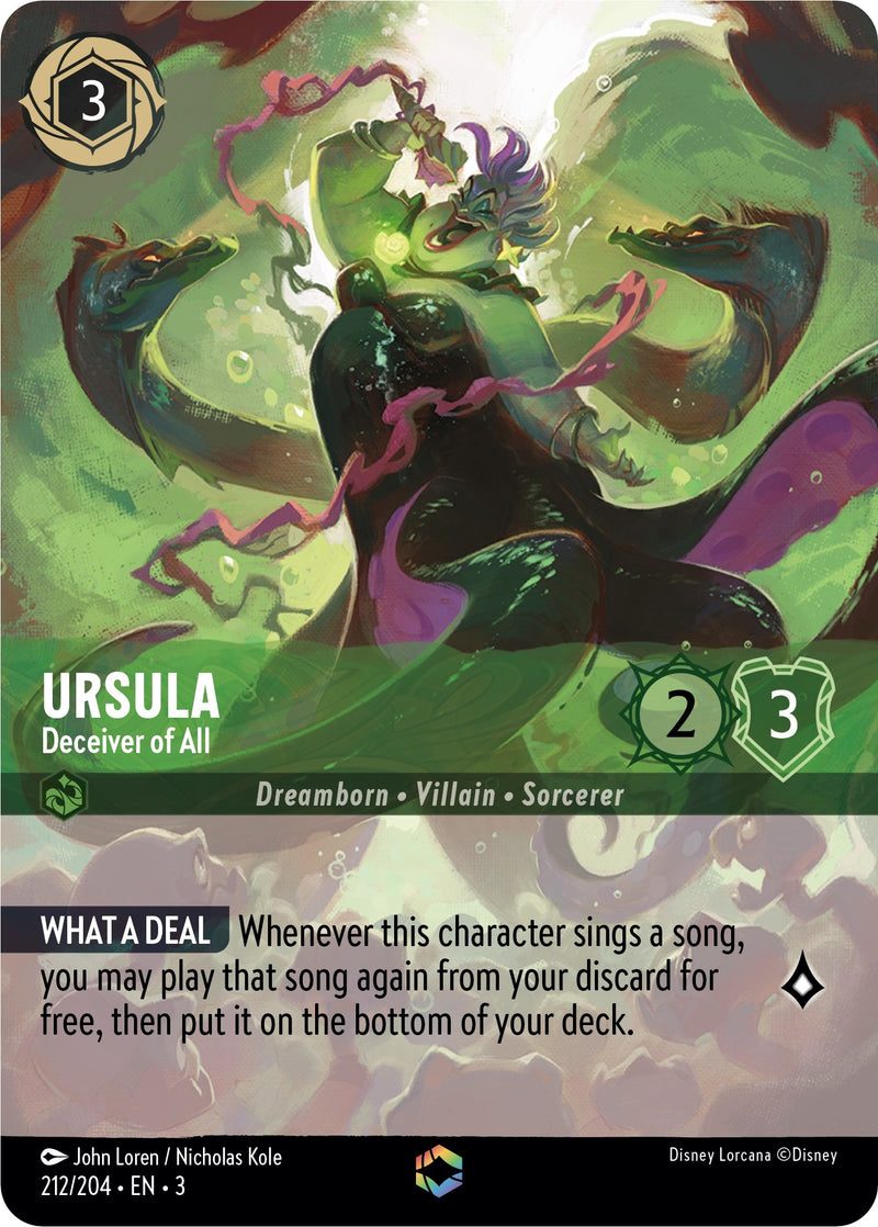 Ursula Deceiver of All Enchanted (212/204) [3]