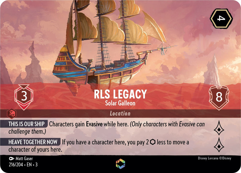 RLS Legacy Solar Galleon Enchanted (216/204) [3]
